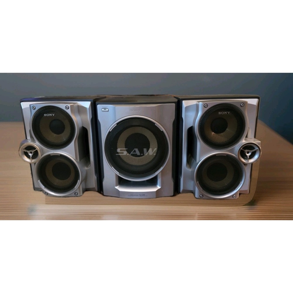Sony SS W G990 Speaker System Subwoofer 6 Ohm Rated Impedance